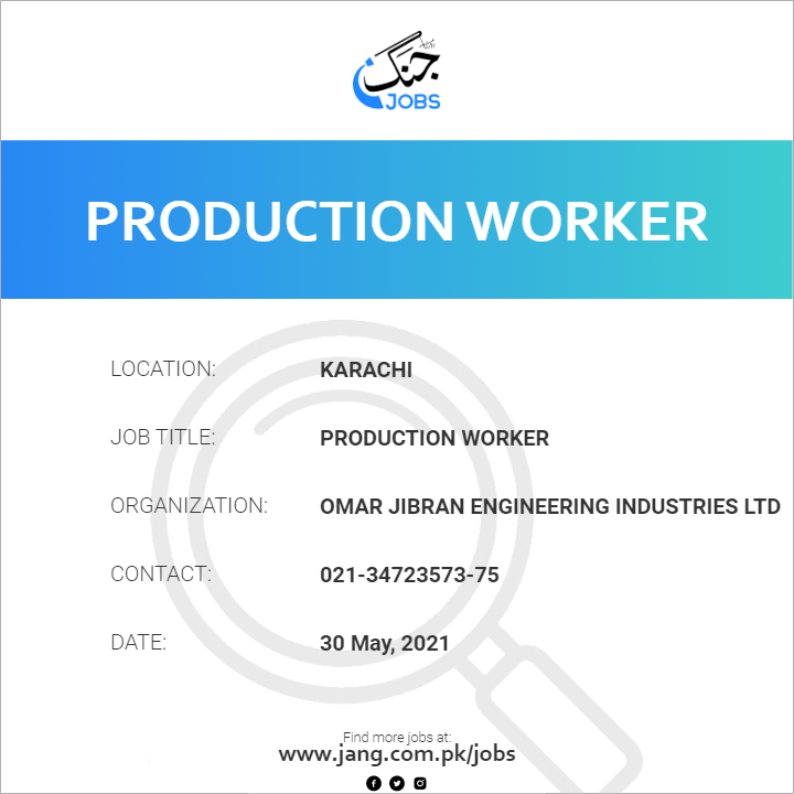 Production Worker