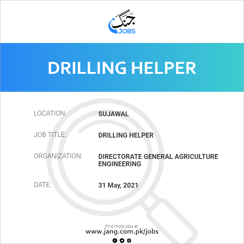 Drilling Helper