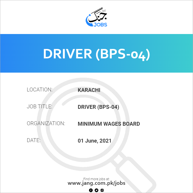 Driver (BPS-04)