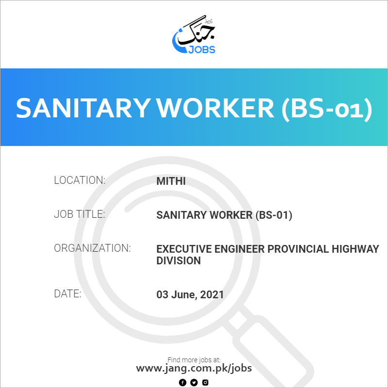 Sanitary Worker (BS-01)