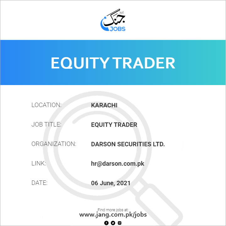 Equity Trader