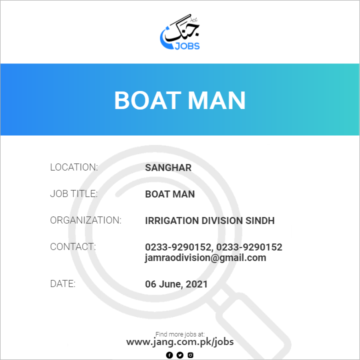 Boat Man