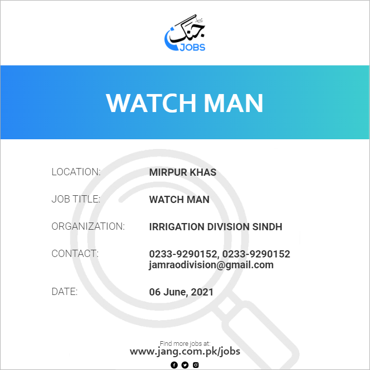 Watch Man