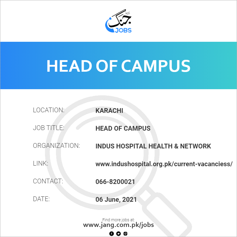 Head Of Campus