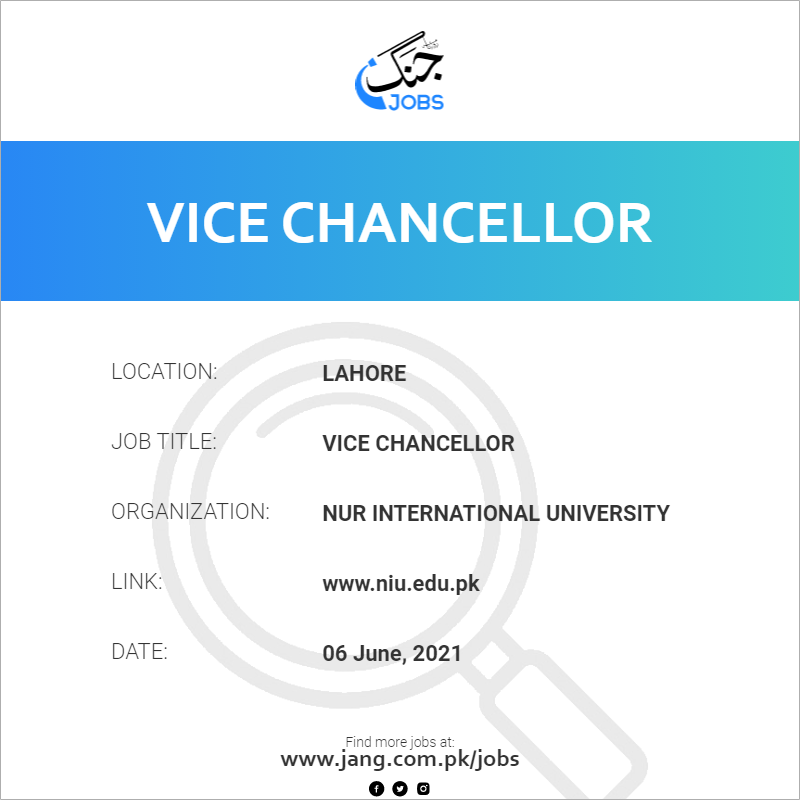 Vice Chancellor 