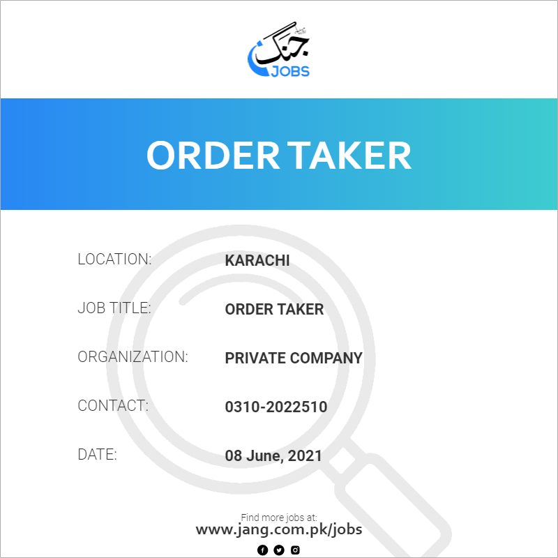 Order Taker