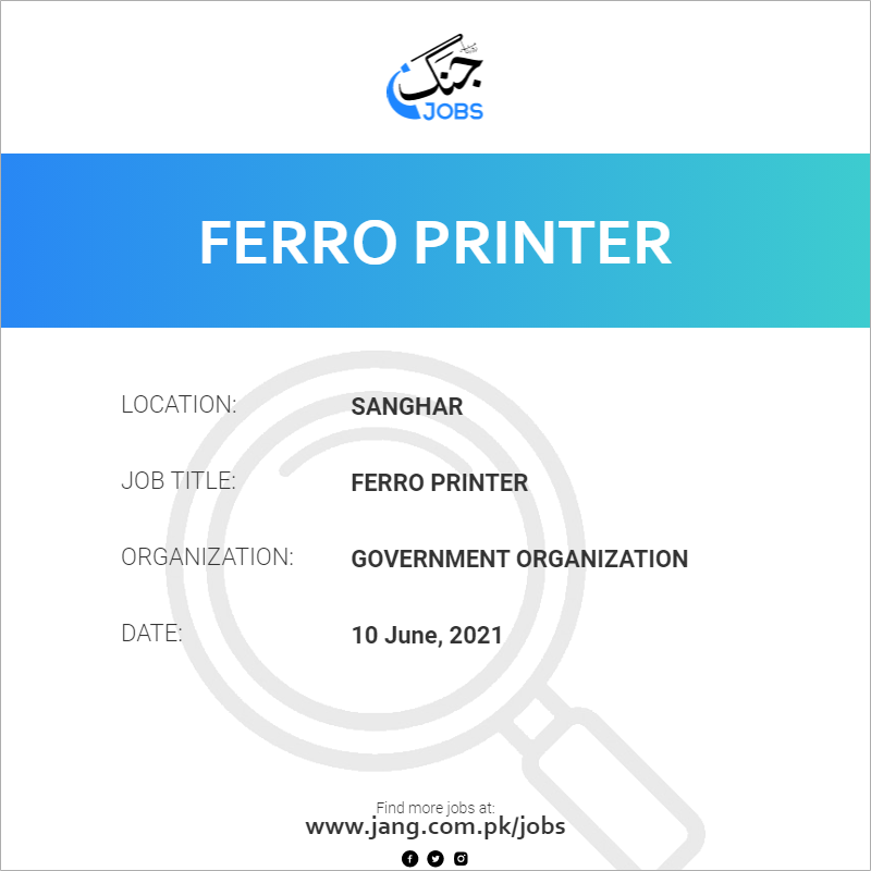 Ferro Printer