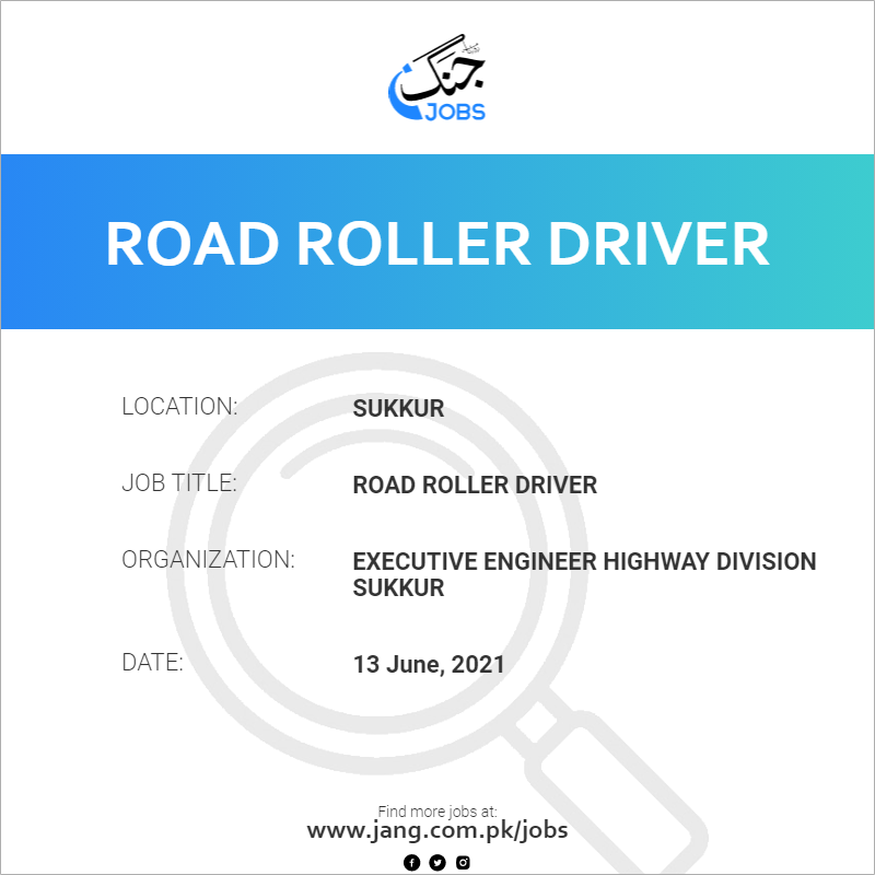 Road Roller Driver