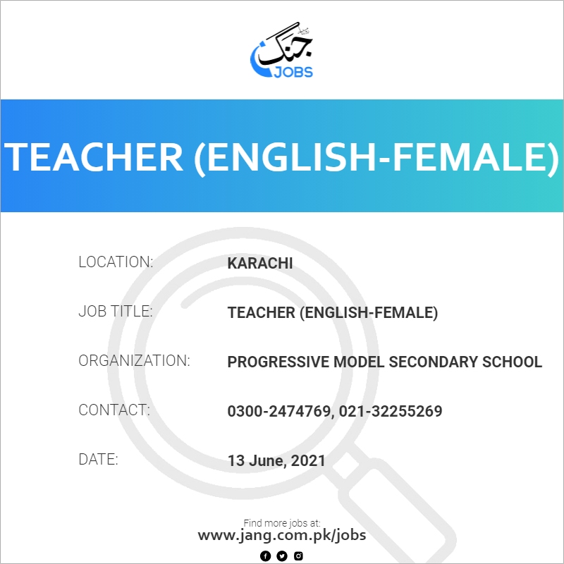 Teacher (English-Female)