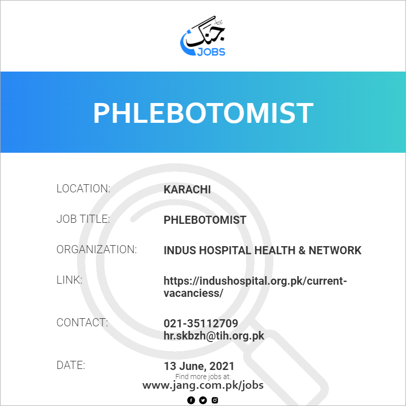 Phlebotomist 