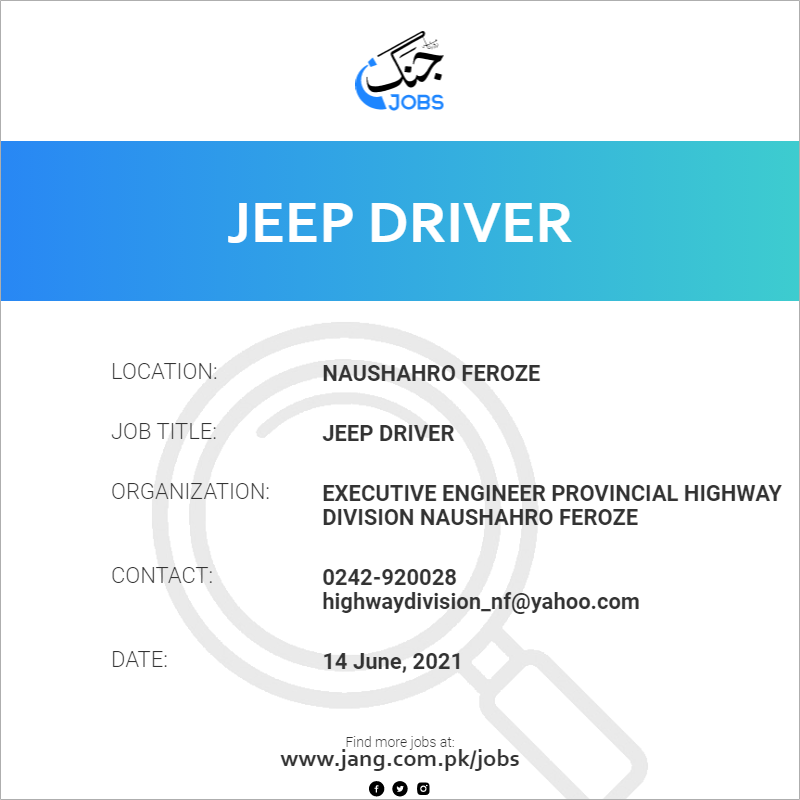 Jeep Driver 
