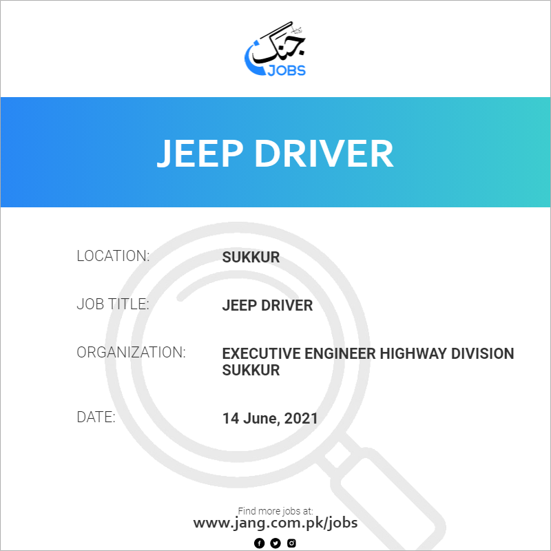Jeep Driver