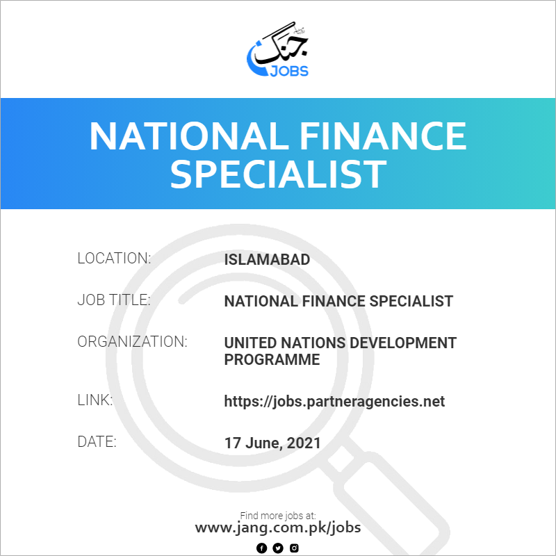 National Finance Specialist