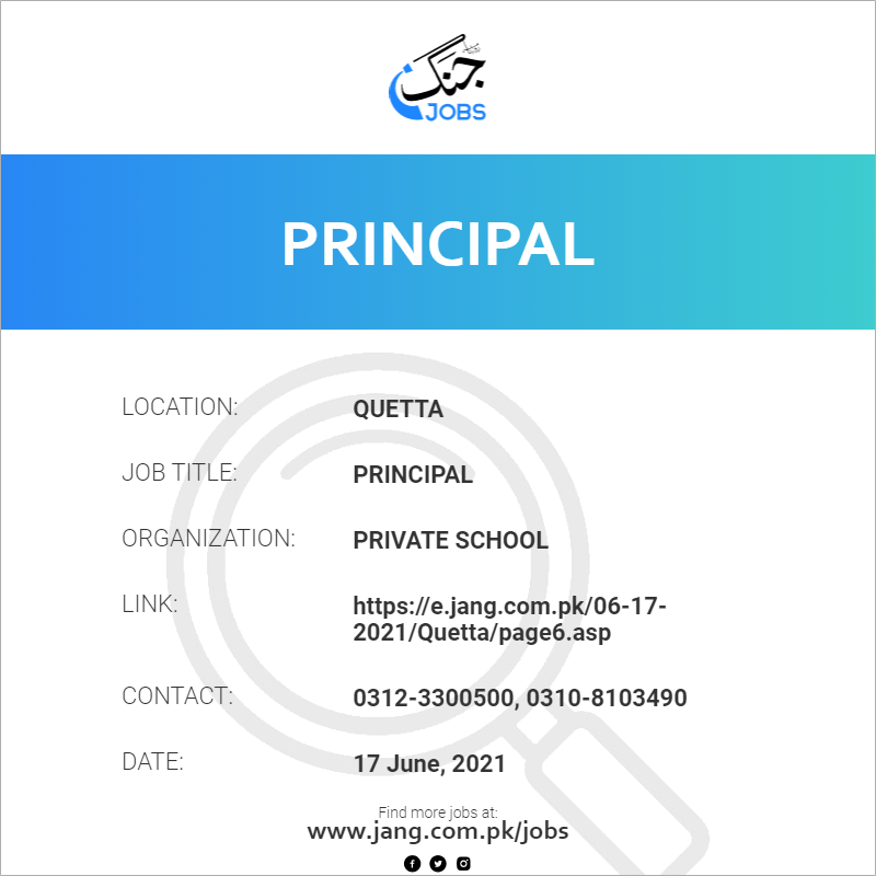Principal 