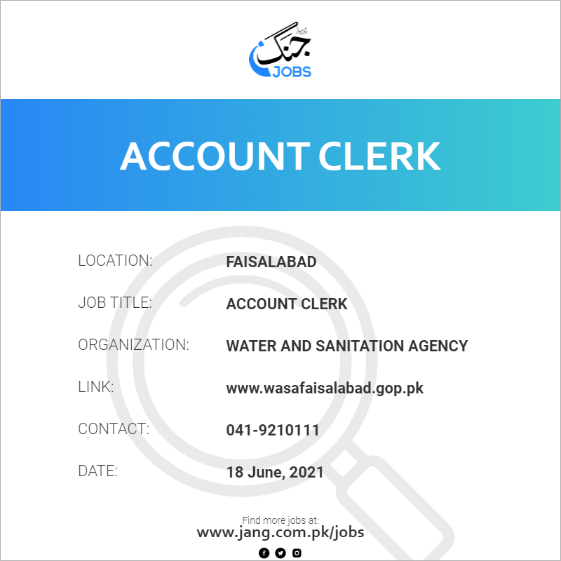 Account Clerk