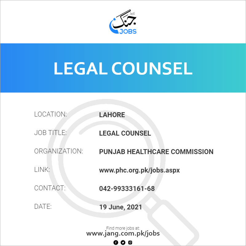 Legal Counsel