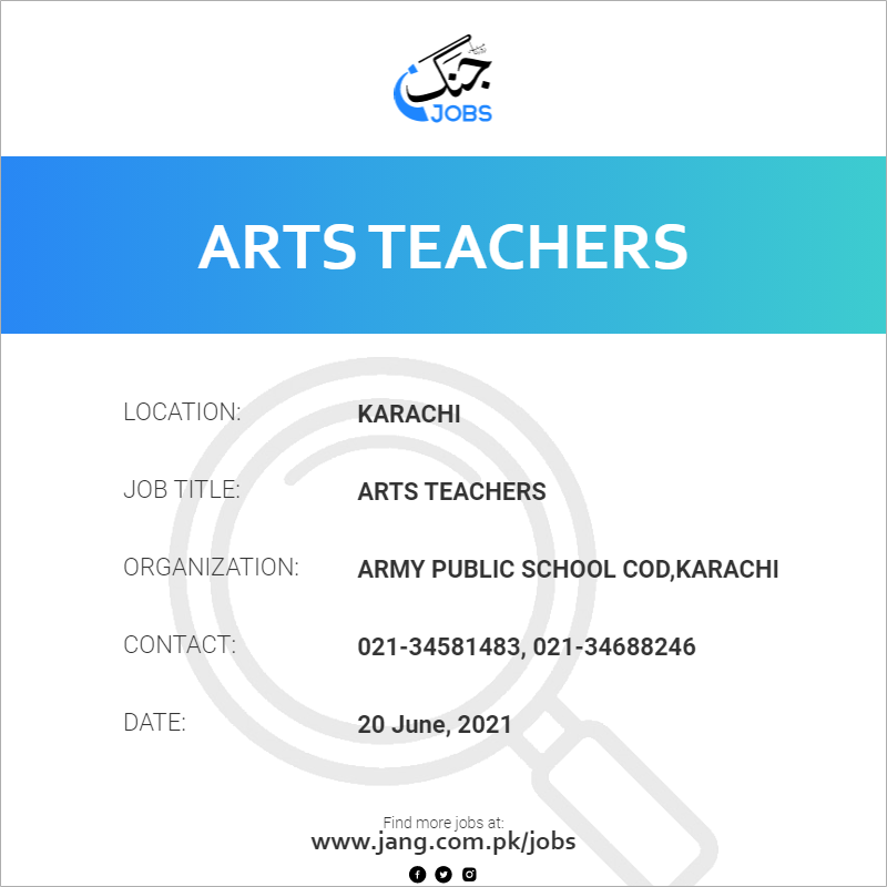 Arts Teachers 