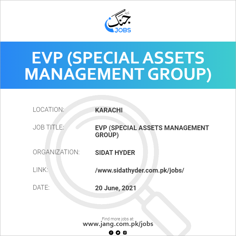 EVP (Special Assets Management Group)