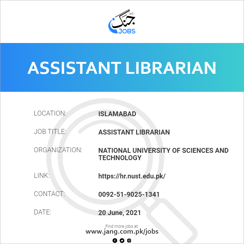 Assistant Librarian 