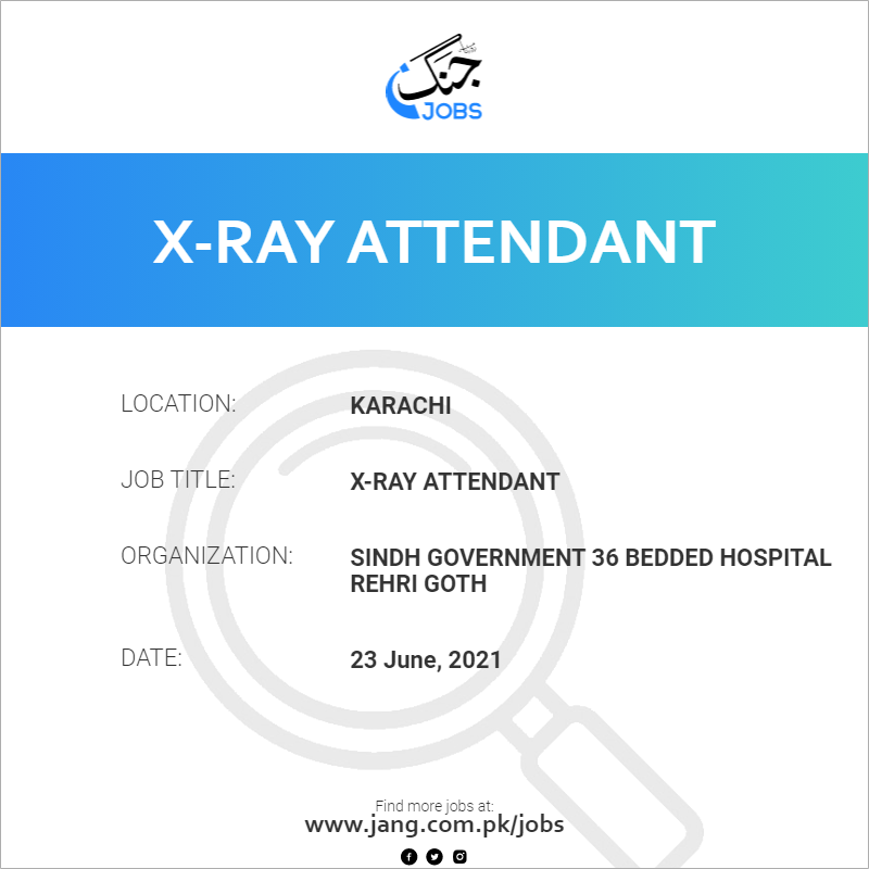 X-Ray Attendant