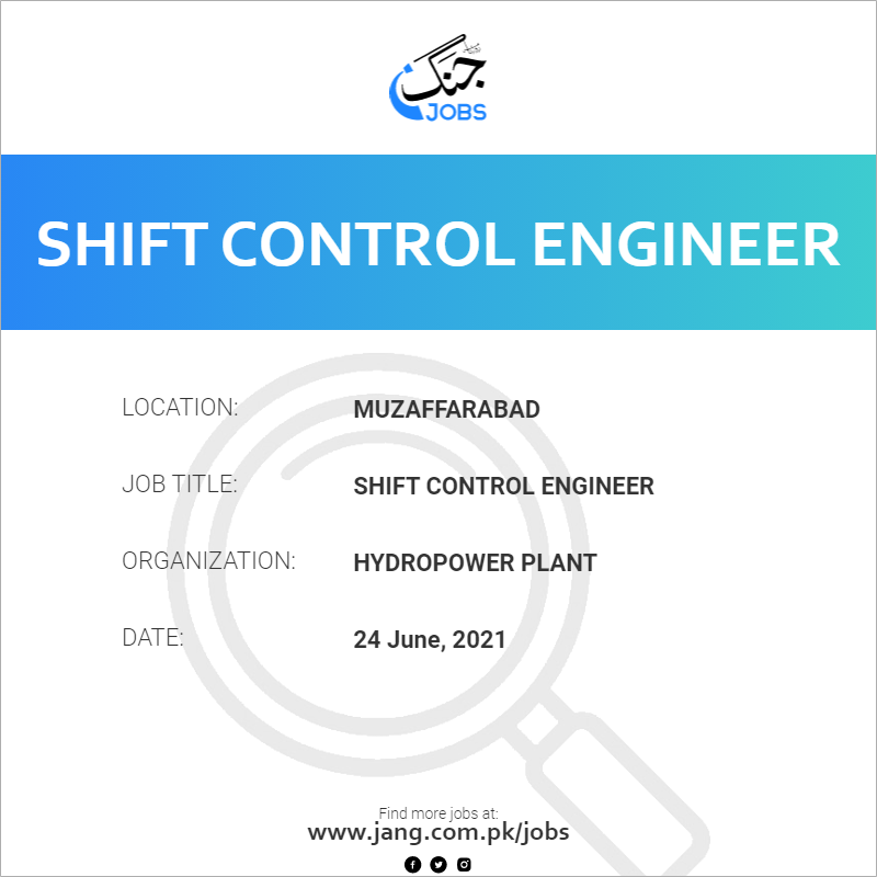 Shift Control Engineer