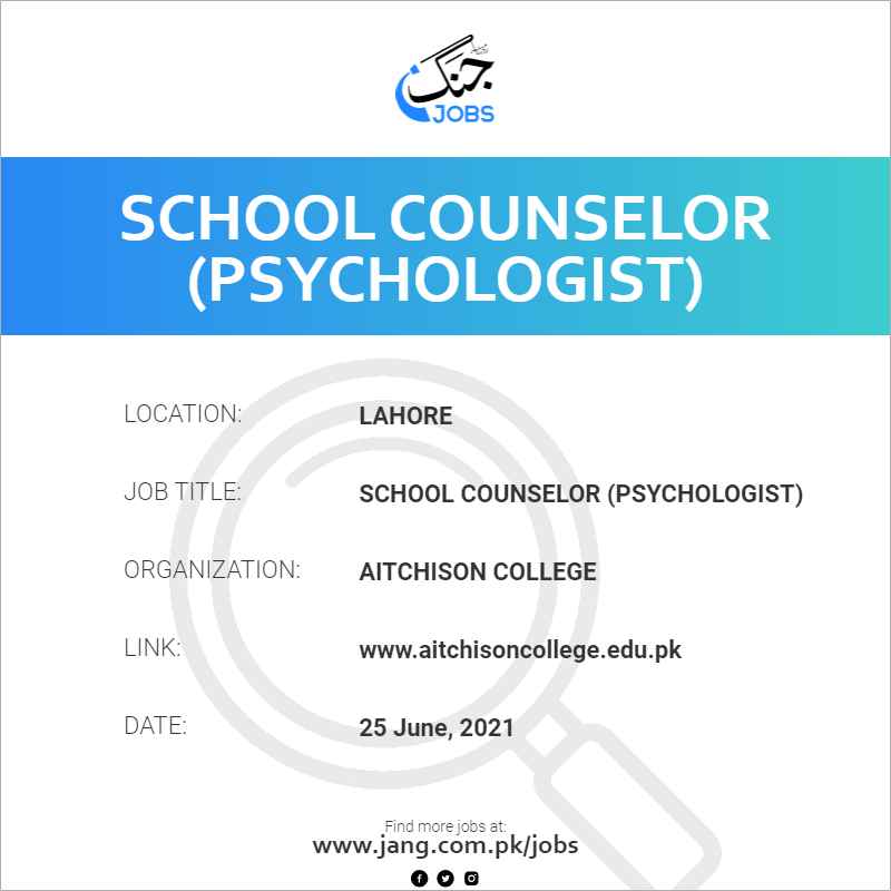 School Counselor (Psychologist)