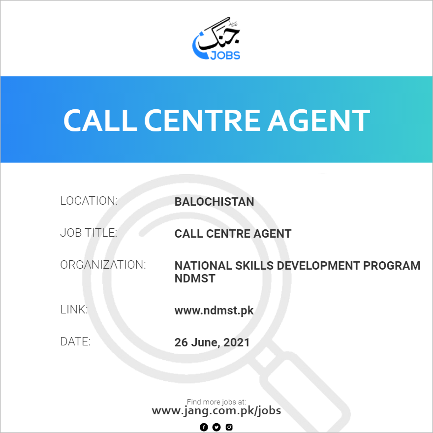 Call Centre Agent