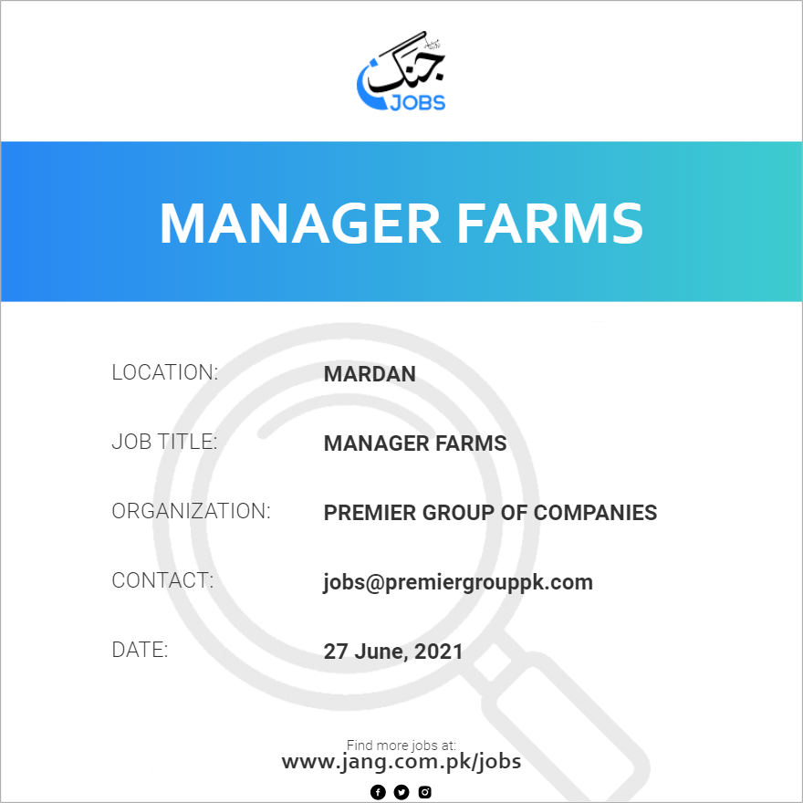 Manager Farms