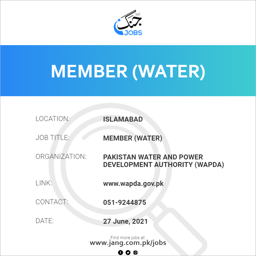 Member (Water)