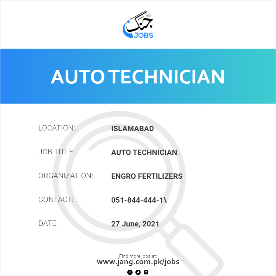 Auto Technician