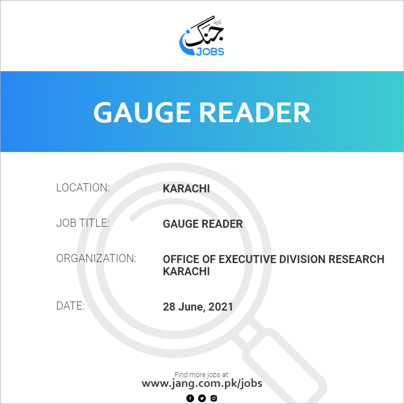 Gauge Reader