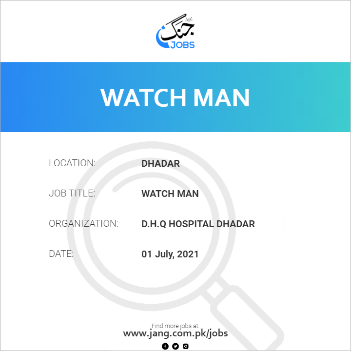 Watch Man