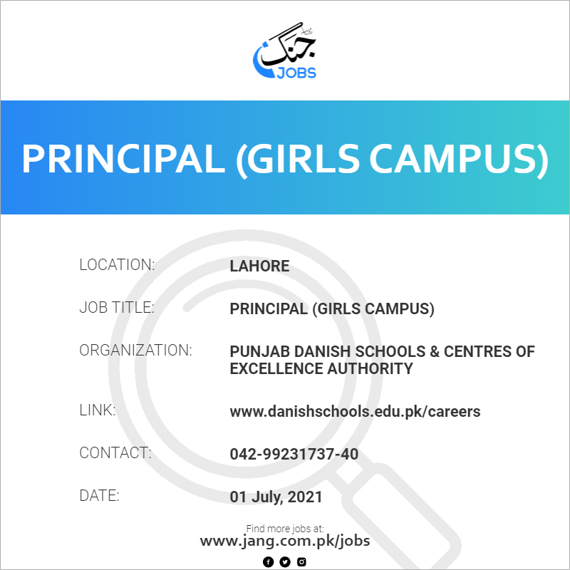 Principal (Girls Campus)