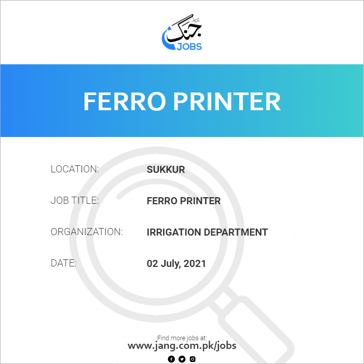Ferro Printer