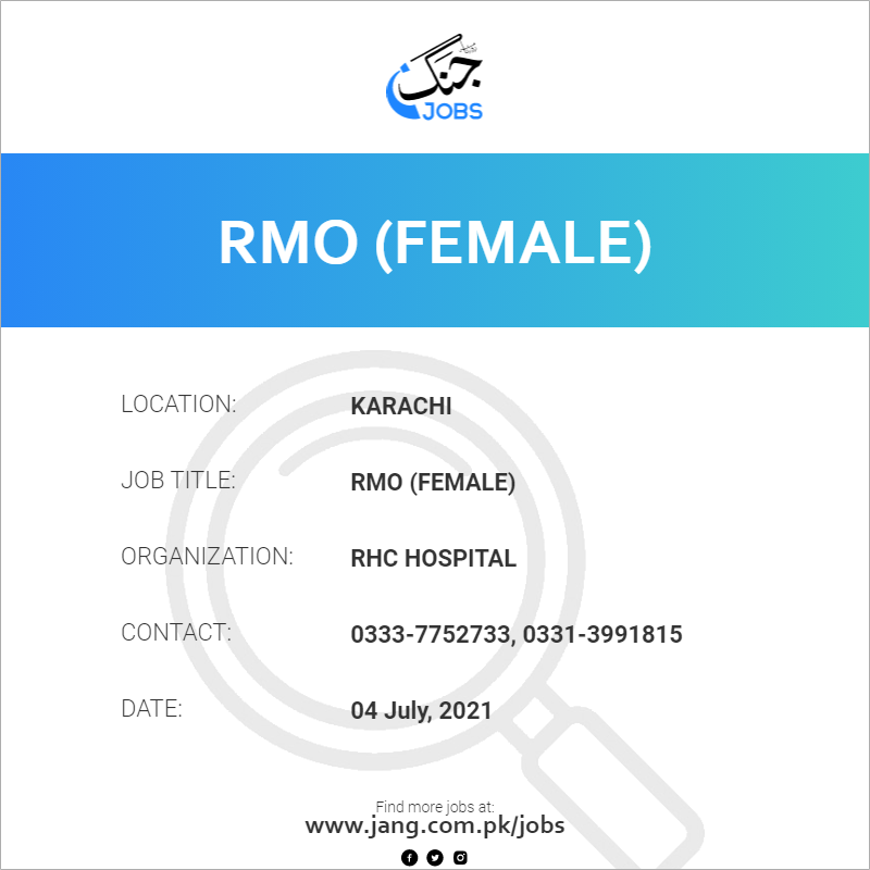 RMO (Female)