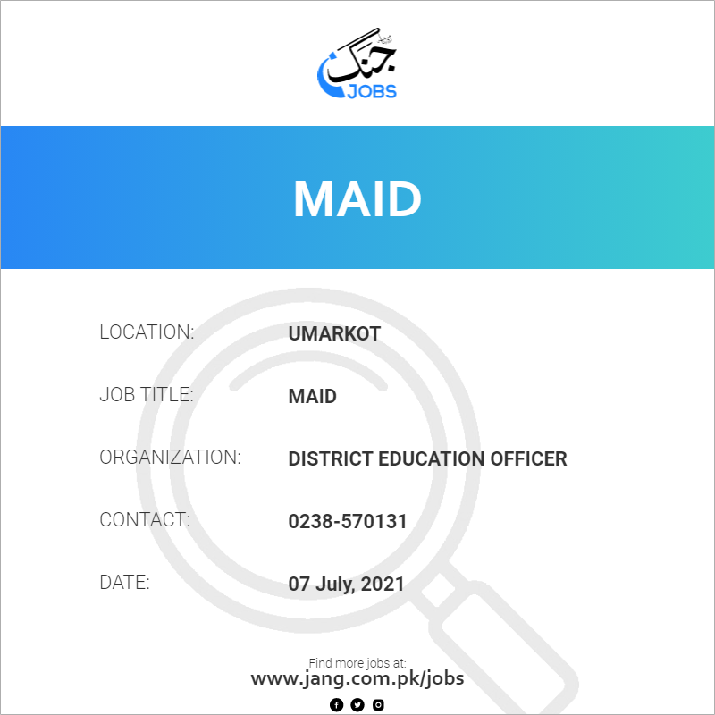 Maid