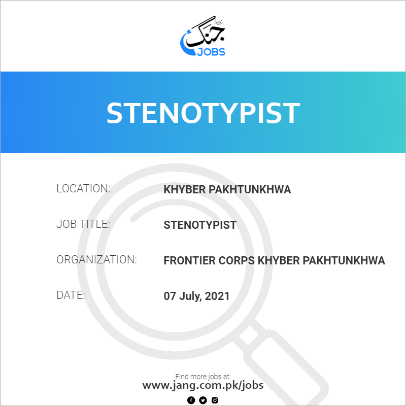 Stenotypist 