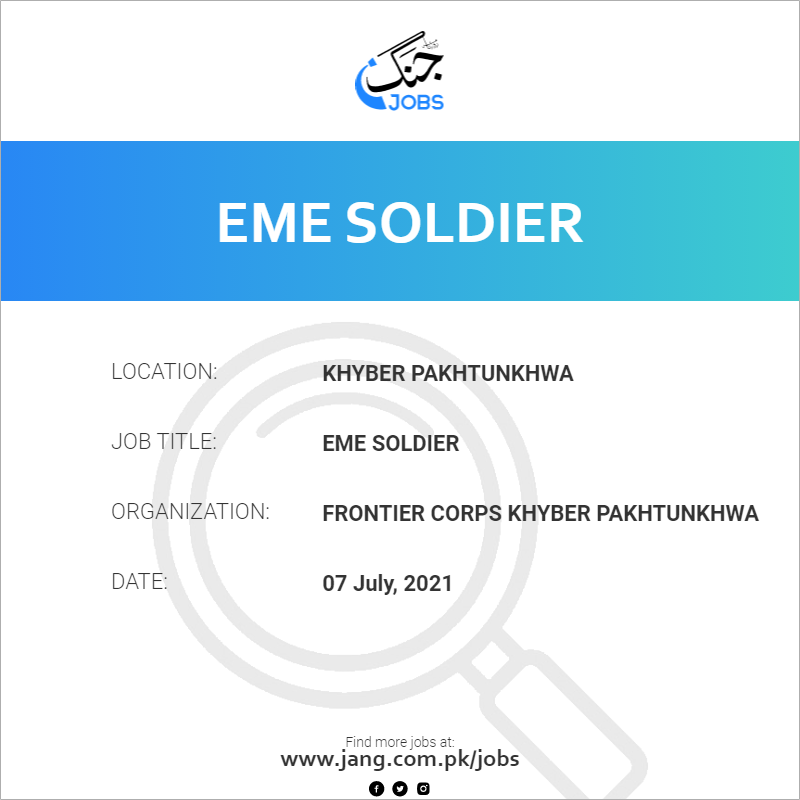 EME Soldier