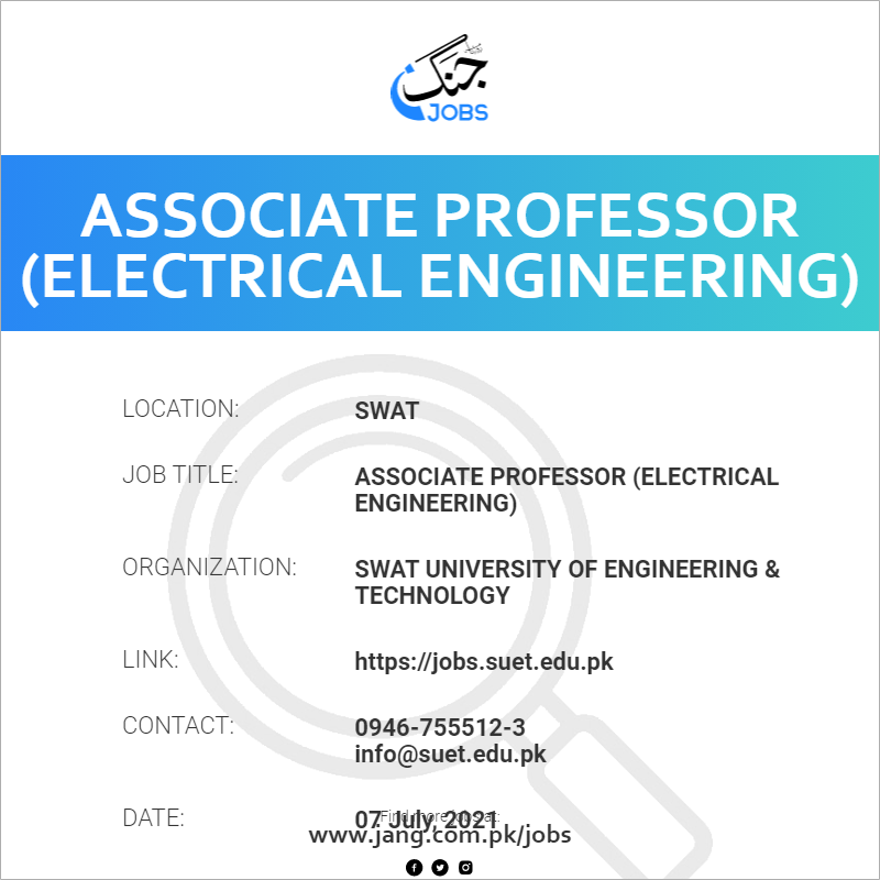 Associate Professor (Electrical Engineering)