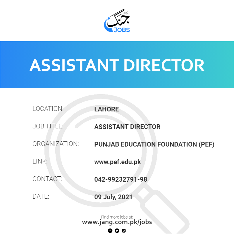Assistant Director 