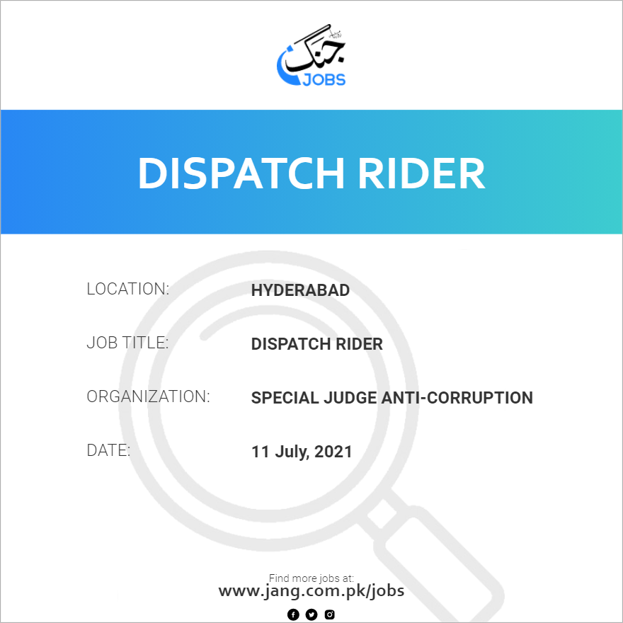 Dispatch Rider