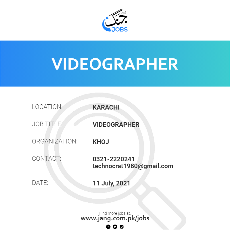Videographer 
