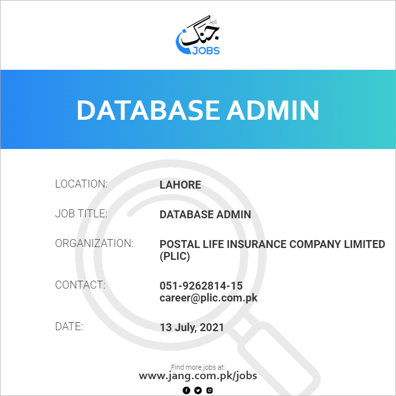 Database Admin