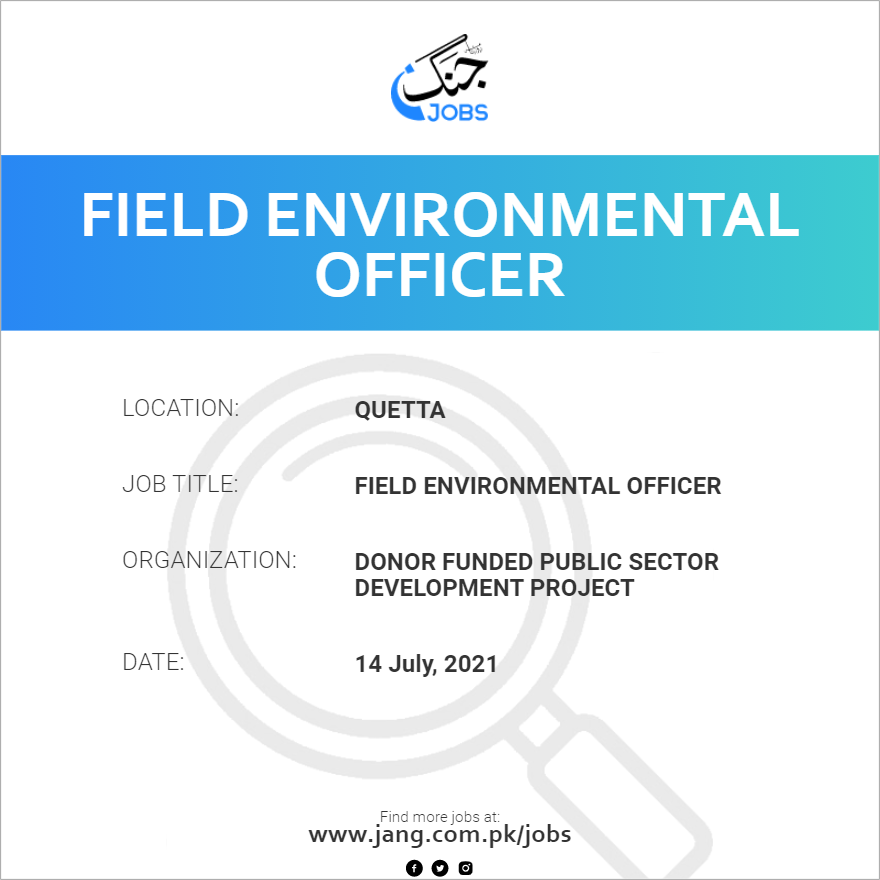 Field Environmental Officer