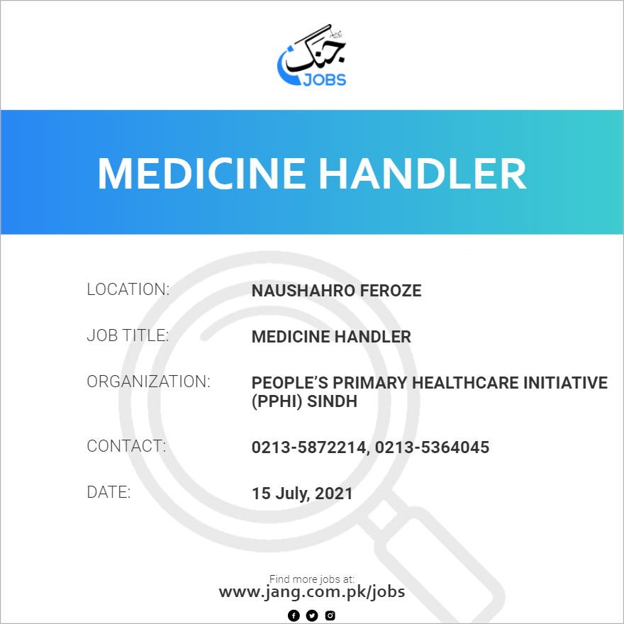 Medicine Handler