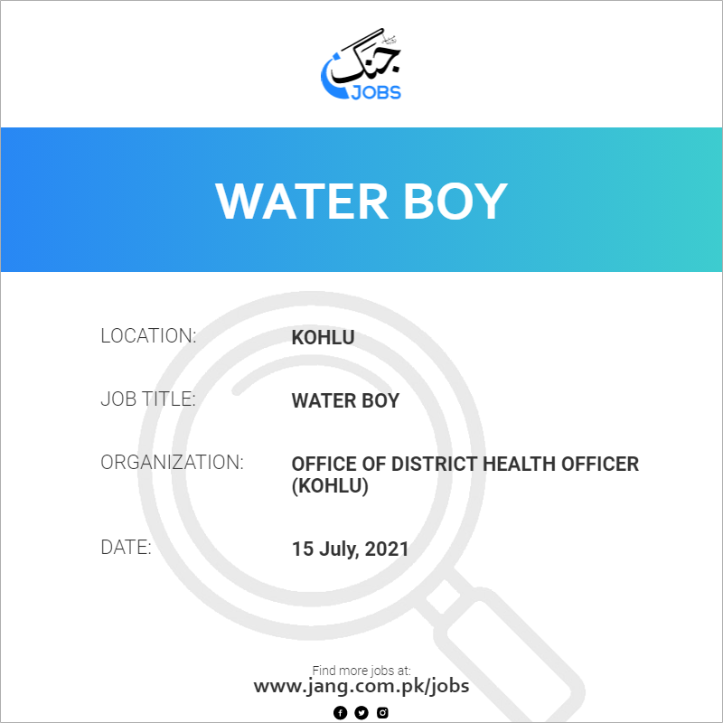 Water Boy 