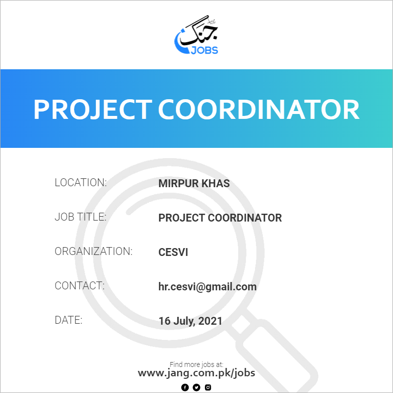Project Coordinator 