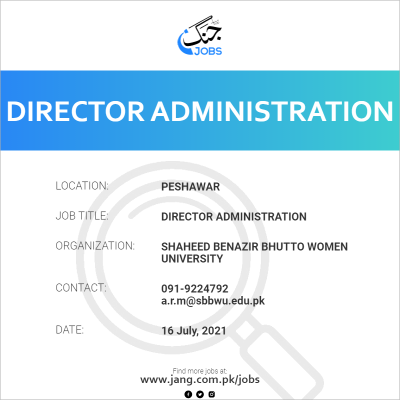 Director Administration 