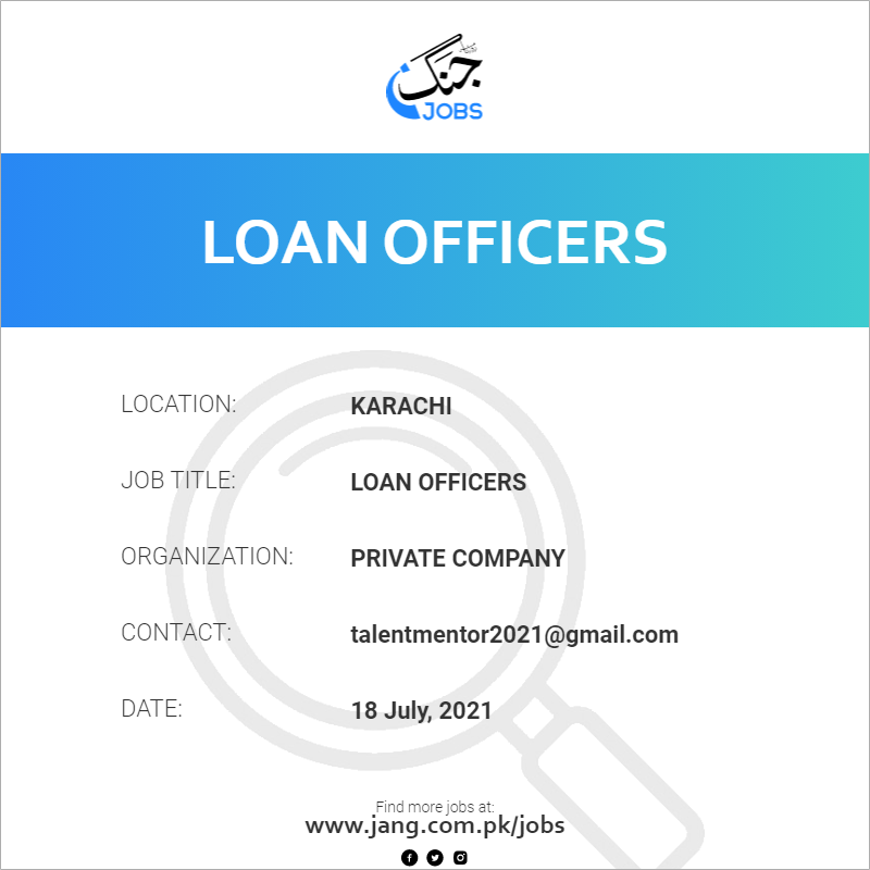 Loan Officers 