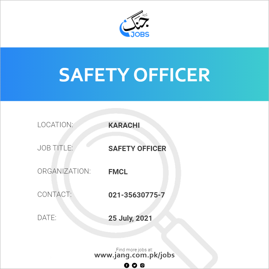 Safety Officer